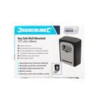 Silverline Key Safe Wall-Mounted - 121 x 83 x 40mm additional 3