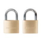 Silverline Keyed Alike Padlocks 2pk - 40mm additional 2