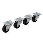 Fixman Light Duty Swivel Castors 4pk additional 2