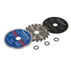 Silverline Mini Saw Blade Set 3pce - 85mm Dia - 15mm Bore additional 1