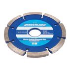 Silverline Mortar Raking Diamond Blade 2pk - 115 x 22.23mm Segmented Rim additional 2