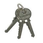 Silverline Stainless Steel Disc Padlock - 70mm additional 3