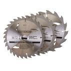 Silverline TCT Circular Saw Blades 16, 24, 30T 3pk additional 2
