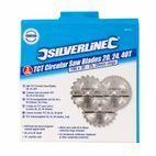 Silverline TCT Circular Saw Blades 20, 24, 40T 3pk additional 10