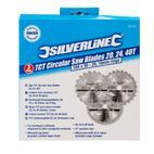 Silverline TCT Circular Saw Blades 20, 24, 40T 3pk additional 8