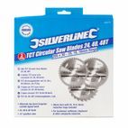 Silverline TCT Circular Saw Blades 24, 40, 48T 3pk additional 7