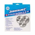 Silverline TCT Circular Saw Blades 24, 40, 48T 3pk additional 6
