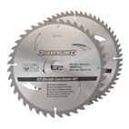 Silverline TCT Circular Saw Blades 40, 60T 2pk additional 1