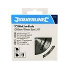 Silverline TCT Mini Saw Blade - 85mm Dia - 10mm Bore - 20T additional 2