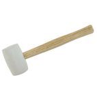 Silverline White Rubber Mallet additional 3