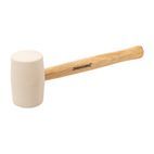 Silverline White Rubber Mallet additional 1