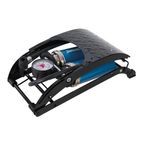 Silverline Foot Pump Heavy Duty Double Barrel - 470cc additional 1