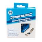 Silverline Diamond Grinding Wheel - 100 x 22.23mm Double Row additional 4