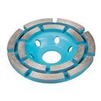 Silverline Diamond Grinding Wheel - 100 x 22.23mm Double Row additional 1