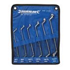 Silverline Deep Offset Ring Spanners Set 6pce - 6 - 17mm additional 1