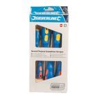 Silverline General Purpose Screwdriver Set 6pce - Parallel Slotted &amp; Phillips additional 2