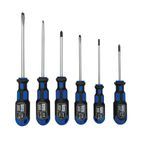King Dick Screwdriver Set 6pce - Slotted / PZ additional 2