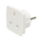 Powermaster UK to EU Travel Adaptor 230V - 13A - 230V additional 1