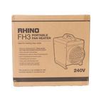 Rhino 2.8kW FH3 Fan Heater - 230V additional 12