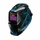 Draper 02514 Auto-Darkening Welding Helmet, Blue Skull additional 1