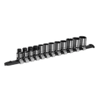 Sealey AK7992 Socket Set 12pc 3/8"Sq Drive Metric - Black Series additional 1