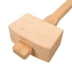 Silverline Wooden Mallet - 115mm Face additional 3