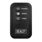 Sealey SFF16Q 16" Quiet High Performance Oscillating Pedestal Fan additional 3