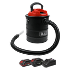 Sealey CP20VAVKIT Handheld Ash Vacuum Cleaner 20V SV20 Series 15L Kit - 2 Batteries additional 2