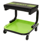 Sealey SCR9HV Mechanic's Utility Seat Deluxe - Hi-Vis Green additional 2