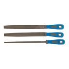 Silverline File Set 3pce - 2nd Cut 250mm additional 3