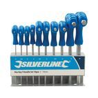 Silverline Hex Key T-Handle Set 10pce additional 2