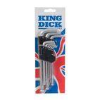 King Dick Metric Hex Key Set 9pce - 1.5 - 10mm additional 3