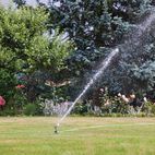 Silverline Spiked Impulse Sprinkler - 1/2" Male - 300mm additional 3