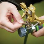 Silverline Spiked Impulse Sprinkler - 1/2" Male - 300mm additional 6