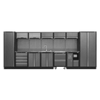 Sealey APMSSTACK17SS Superline Pro 4.9m Storage System - Stainless Worktop additional 1