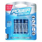 Powermaster AAA Super Alkaline Battery LR03 40pk additional 5