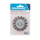 Silverline Rotary Steel Twist-Knot Wheel - 75mm additional 2