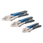 Silverline Self Locking Soft-Grip Pliers Set 3pce - 3pce additional 1