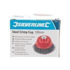 Silverline Steel Crimp Cup additional 3