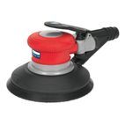 Sealey GSA06 Air Palm Random Orbital Sander &amp;#8709;150mm Dust-Free Self-Contained additional 2