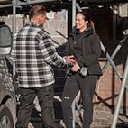 Scruffs Worker Padded Checked Shirt Black/White additional 12