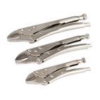 Silverline Self Locking Pliers Set 3pce - 3pce additional 1