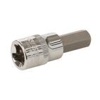 Silverline Hex Bit Set 3/8" Drive 7pce - Hex 3 - 10mm additional 2