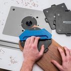 Rockler Corner Radius Routing Templates 4pce - 1/8 - 1' Radii additional 5