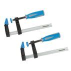 Silverline F-Clamp Set 2pce - 150 x 50mm additional 1