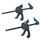 Silverline Mini Clamps 2pk additional 1