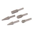 Silverline Rotary Rasp Set 5pce - 6.35mm Shank additional 1