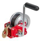 Sealey GWW1200B Geared Hand Winch with Brake &amp; Webbing 540kg Capacity additional 1