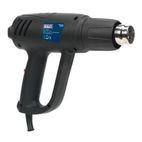 Sealey HS107K Variable Temperature Hot Air Gun Kit 2000W 50-450°C/90-600°C additional 8