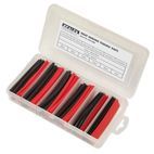 Sealey HST100BR Heat Shrink Tubing Assortment 95pc 100mm Black &amp; Red additional 3